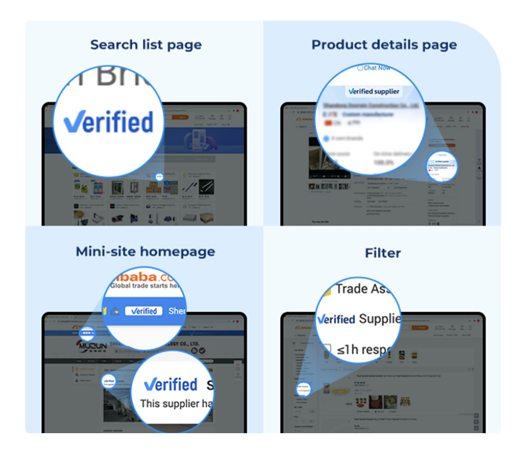 Benefit of Alibaba.com Verified Suppliers